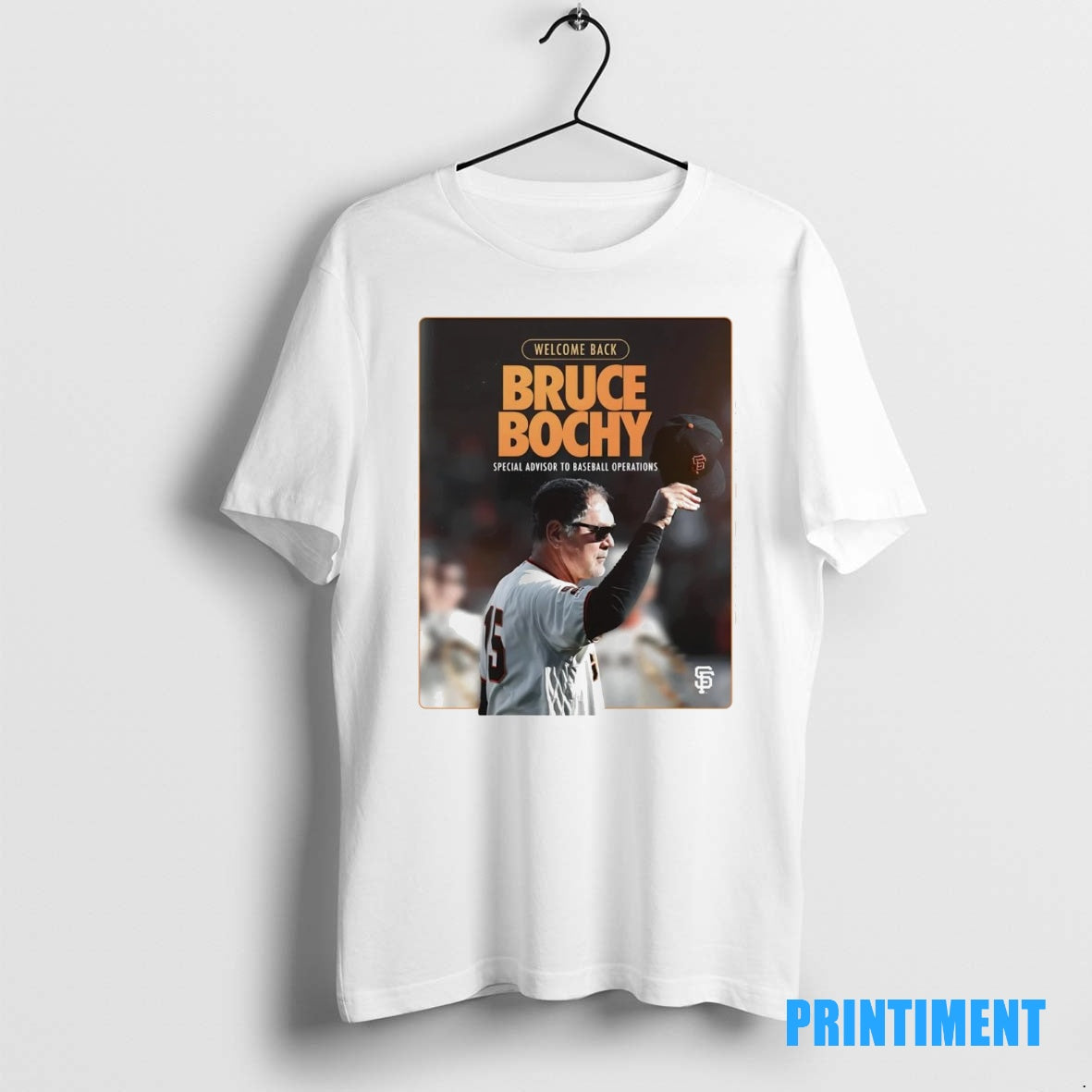 Official Sf Giants Welcome Back Bruce Bochy Special Advisor Baseball Operations Tee Sweater