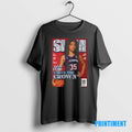 Official Slam 259 Azzi Fudd Takes The Crown Uconn Huskies Basketball Magazine Tee Sweater