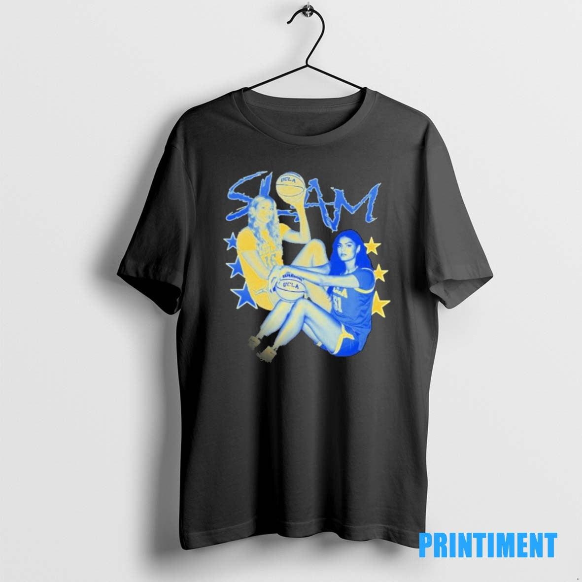 Official Slam Ucla Sienna And Lauren Betts Tee Sweater