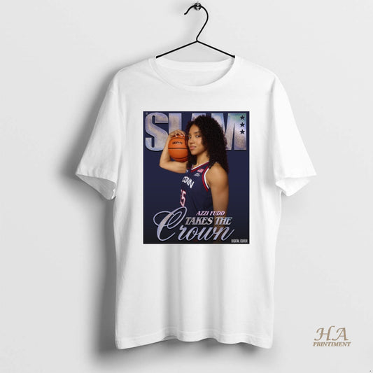 Official Slam Magazine College Basketball Player Azzi Fudd Takes The Crown Uconn Huskies 2025