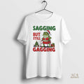 Official Sagging But Still Gagging Frog Christmas Mens White Tee