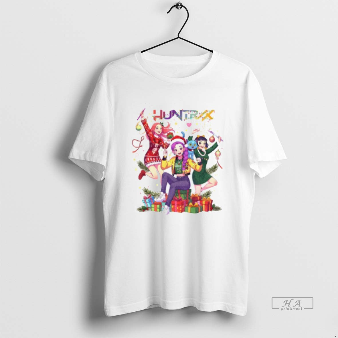 Official Saja Girls Derpy Tiger Kpop Demon Hunters Huntrix Merry Christmas 2025