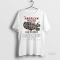 Official Sam Barber The American Route Tour 2026 Dates Shirt