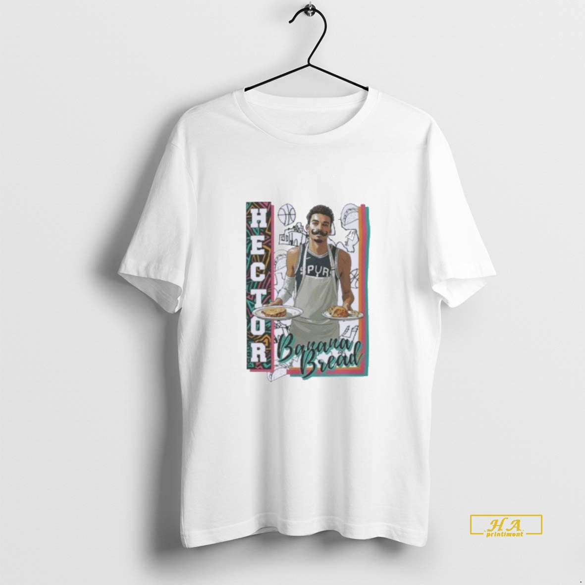 Official San Antonio Spurs Hector Banana Bread Vintage