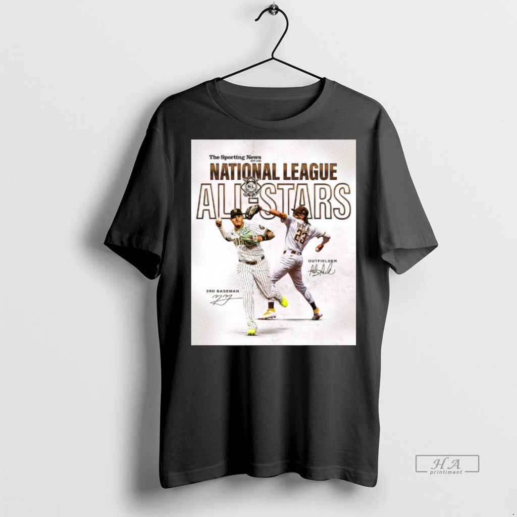 Official San Diego Padres Congratulations To Manny And Fernando Nl All Stars Signatures Shirt