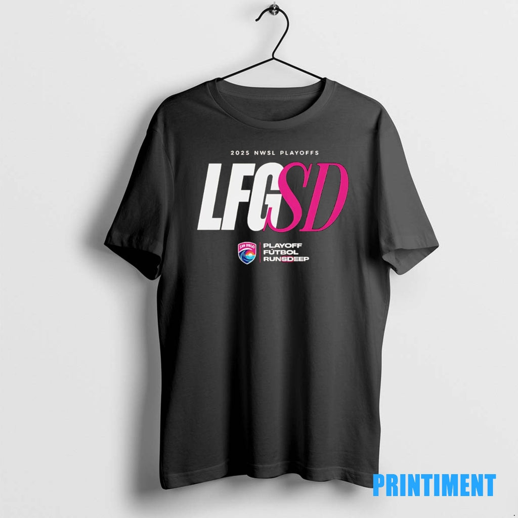 Official San Diego Wave Fc Lfgsd 2025 Nwsl Playoffs Tee Sweater