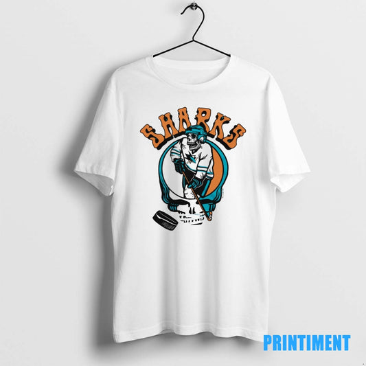 Official San Jose Sharks Homage Grateful Dead 2025 Tee Sweater