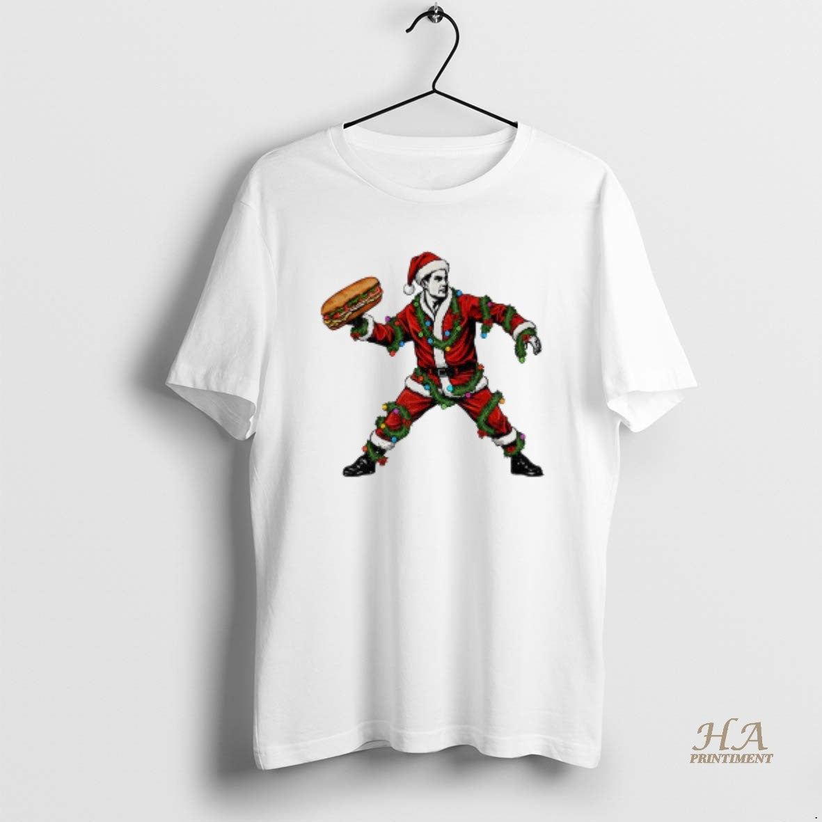 Official Sandwich Guy Santa Christmas Light Holiday