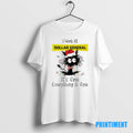 Official Santa Black Cat Light X Dollar General Logo Its Fine Everything Is Fine Tee