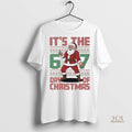 Official Santa Claus 6 7 Day Of Christmas Ugly Shirt