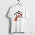 Official Santa Claus Big Face Hes On The List Christmas