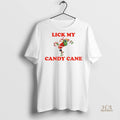 Official Santa Claus Lick My Candy Cane Merry Christmas 2025 Shirt