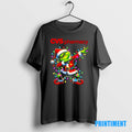Official Santa Grinch Dabbing Cvs Pharmacy Christmas Light Tee Sweater