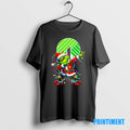 Official Santa Grinch Dabbing Dollar Tree Christmas Light Tee Sweater