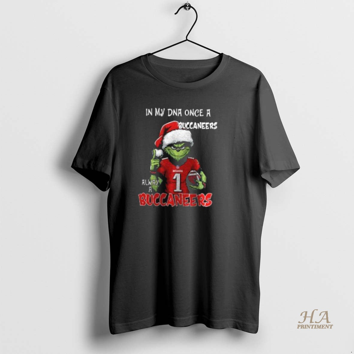 Official Santa Grinch In My Dna Once A Buccaneers Alway A Tampa Bay Buccaneers Christmas
