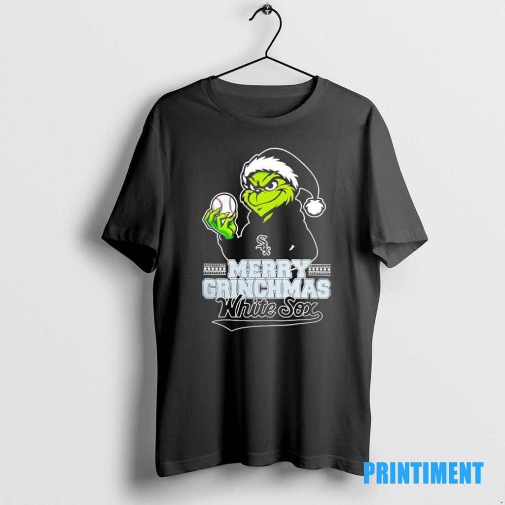 Official Santa Grinch Wears Chicago White Sox Baseball Merry Christmas 2025 Tee Sweater