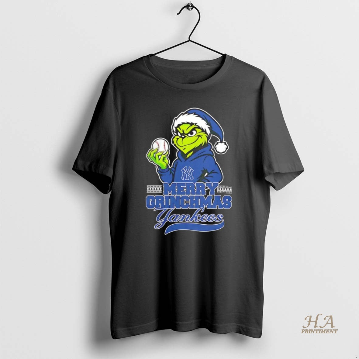 Official Santa Grinch Wears New York Yankees Baseball Merry Christmas 2025