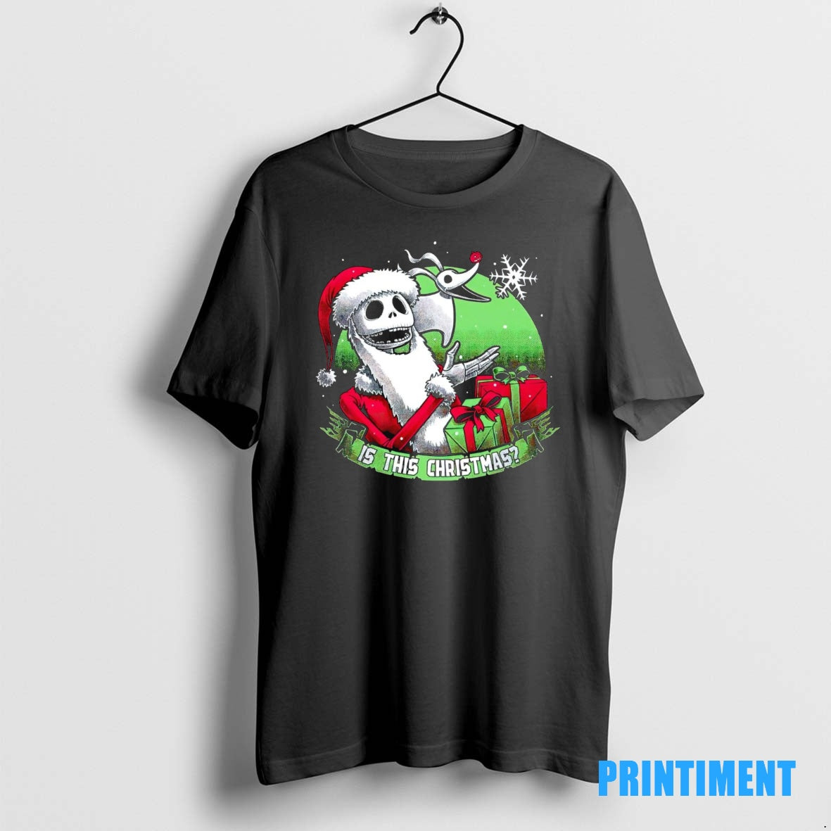 Official Santa Jack Skellington Is This Christmas Tee Sweater