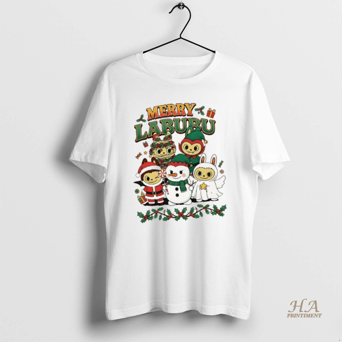 Official Santa Labubu Merry Labubu Christmas