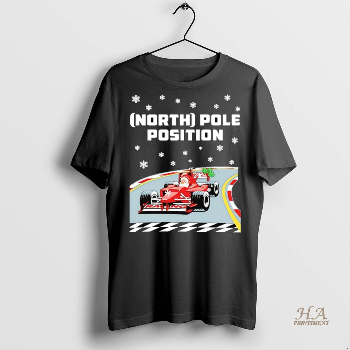 Official Santa North Pole Position F1 Christmas Shirt