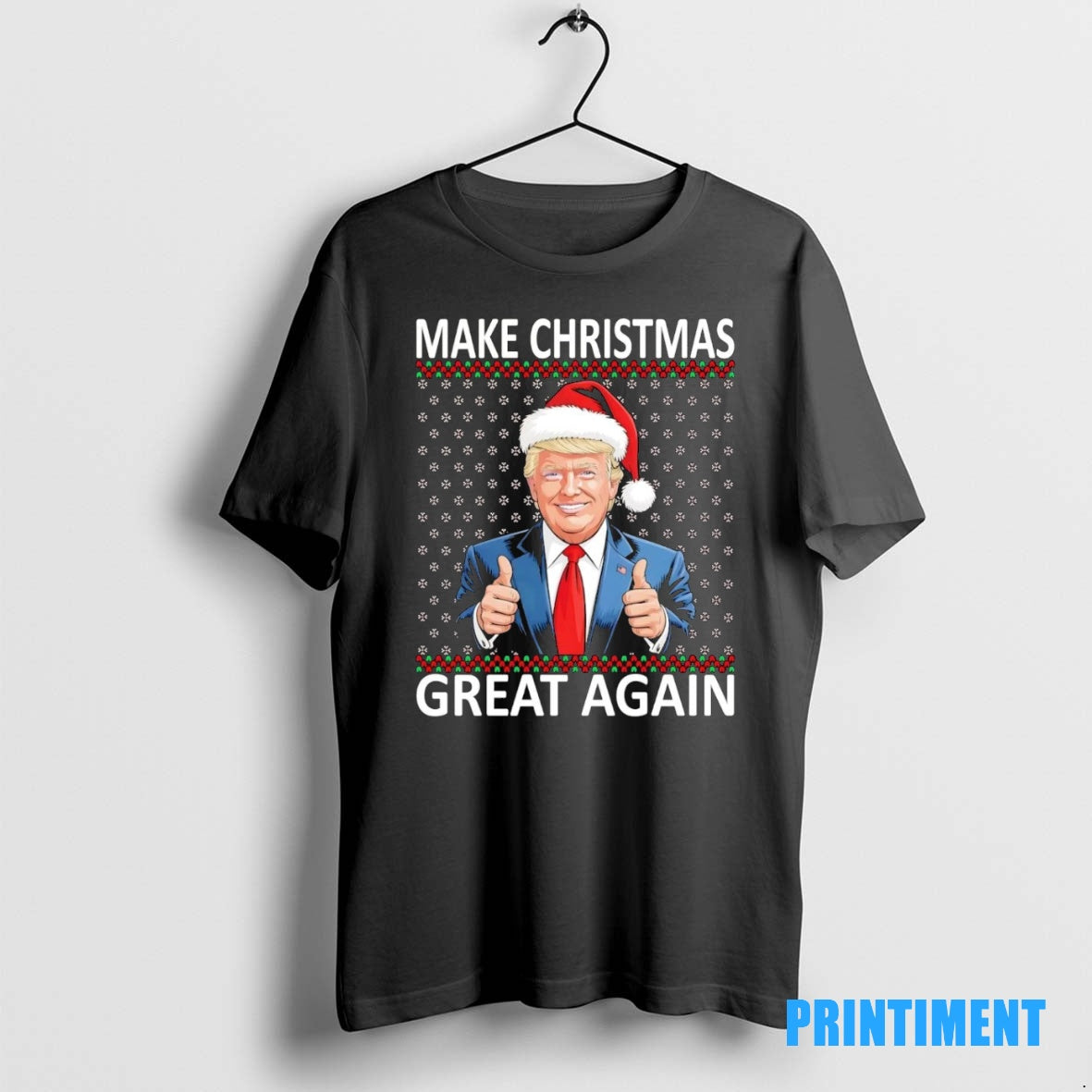 Official Santa Trump Make Christmas Great Again Tee Sweater