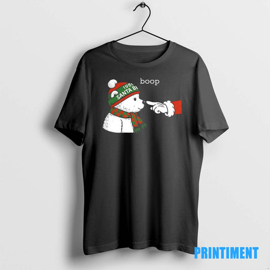 Official Santa Bear Boop Minnesota 1986 Tee Sweater
