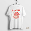 Official Santifa Santa Claus Christmas Shirt