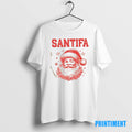 Official Santifa Santa Claus Christmas Tee Sweater
