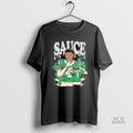 Official Sauce Gardner Cartoon New York Football Graphic
