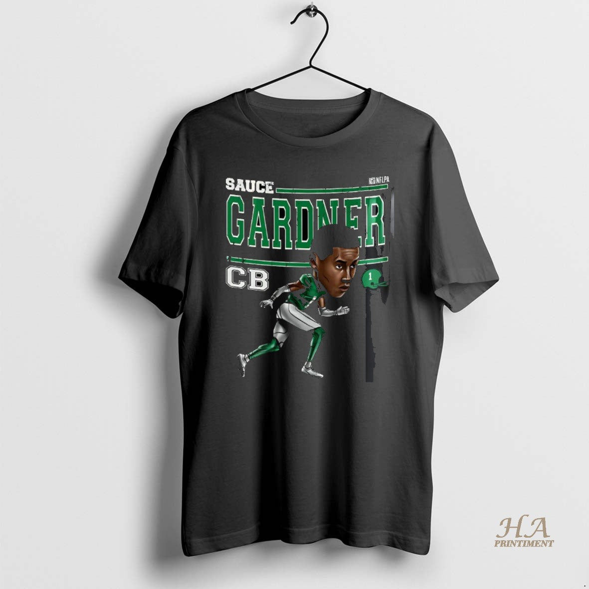 Official Sauce Gardner New York Jets Football Cb Cartoon
