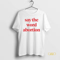 Official Say The Word Abortion