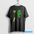 Official Scream Stab Ghostface Green Mask Tee Sweater