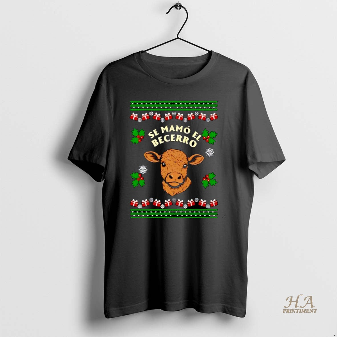 Official Se Mamo El Becerro Christmas Ugly Christmas