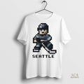 Official Seattle Kraken Hockey 8 Bit Retro Baller Shirt