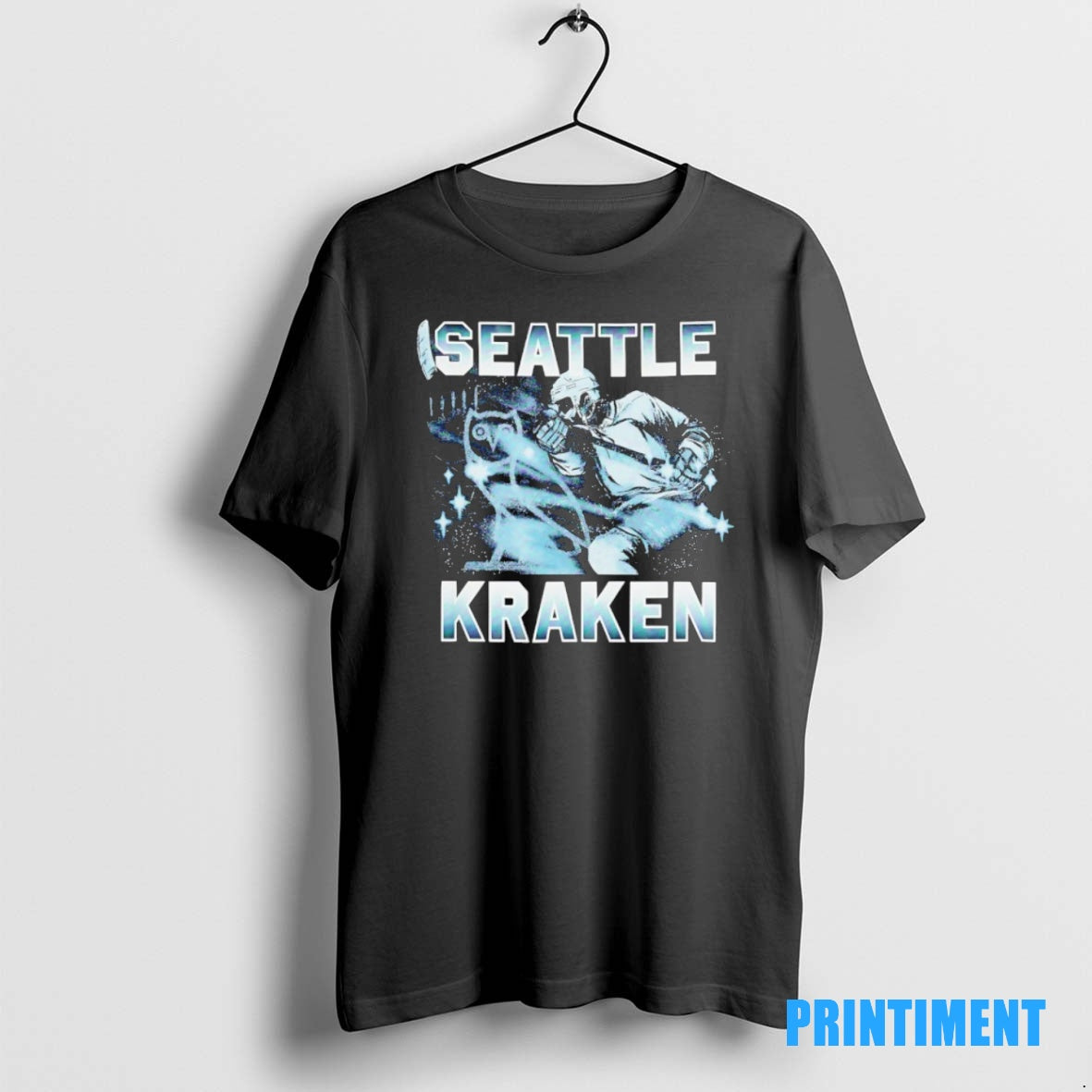 Official Seattle Kraken Hockey X Ovo Nhl Graphic Tee Sweater