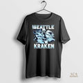 Official Seattle Kraken Owl Nhl 2025 Graphic Christmas