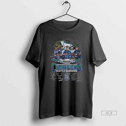 Official Seattle Mariners 2025 American League Championship Series Champions Alcs Mlb