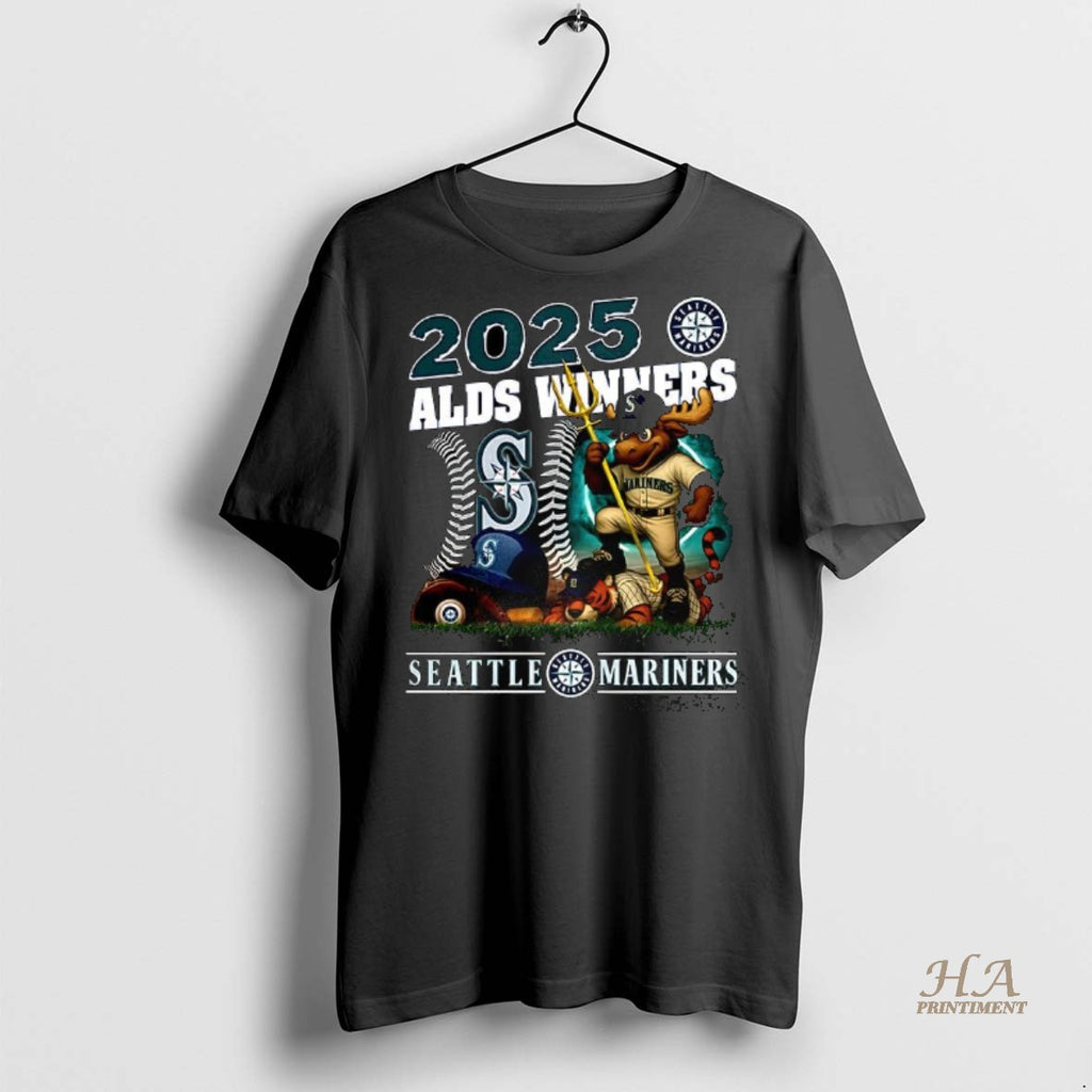 Official Seattle Mariners Alds Winners 2025 Mascot Shirt