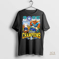 Official Seattle Mariners Baseball 2025 Alcs Champions Signatures Mascot Shirt