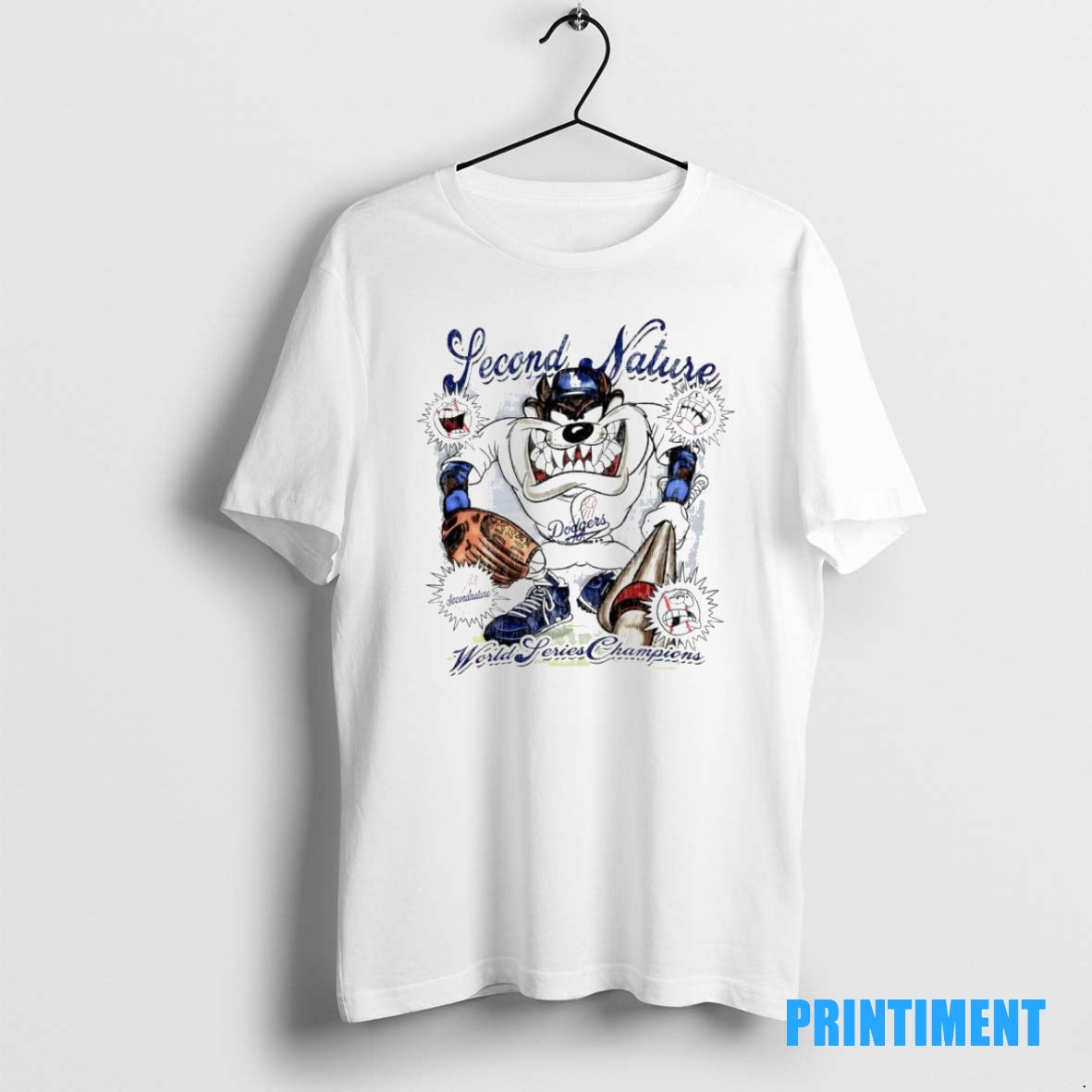 Official Second Nature Taz On Deck World Series Champions Graphic Tee Sweater
