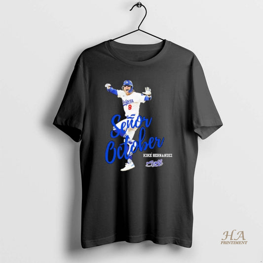 Official Senor October Kike Hernandez Postseason Signature