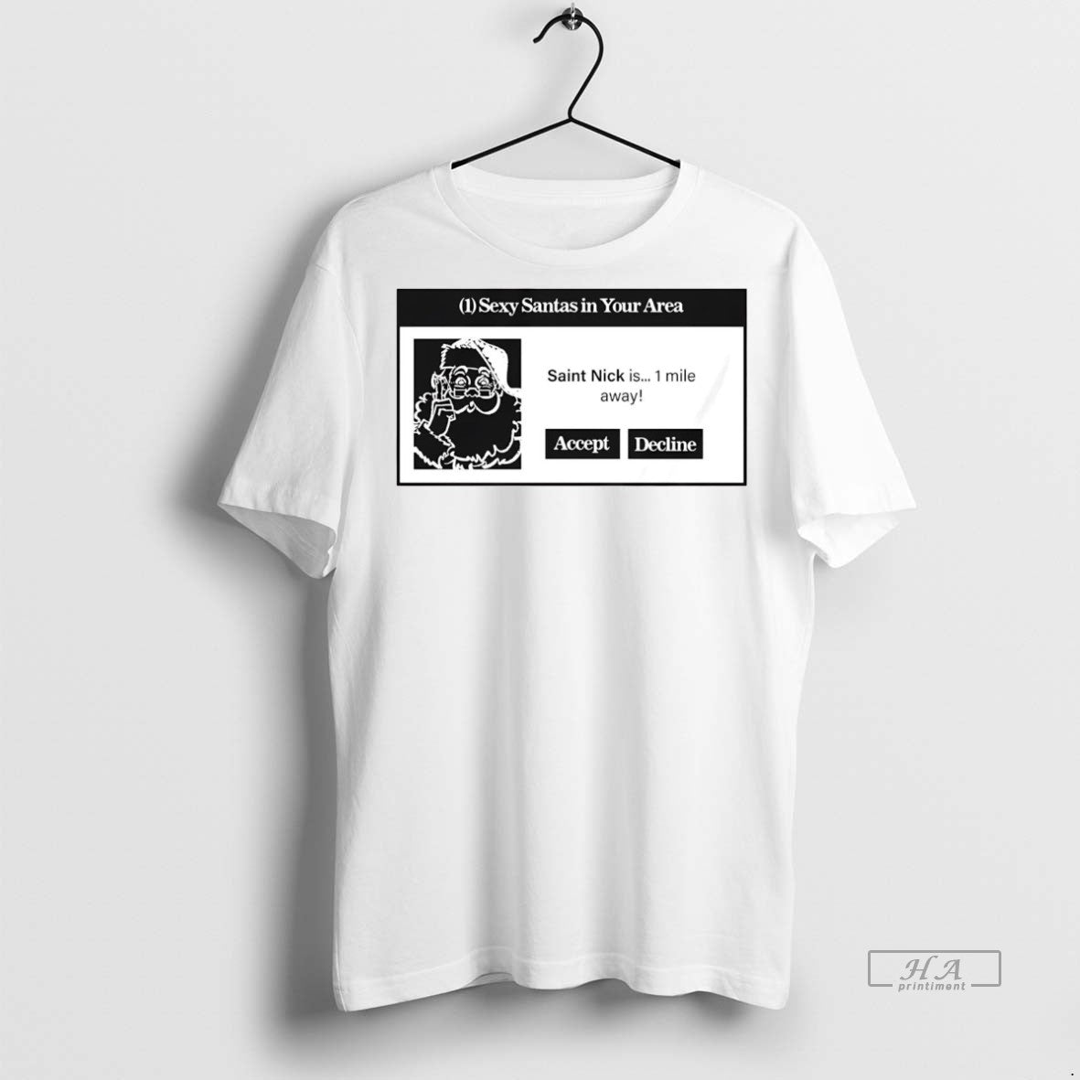 Official Sexy Santas In Your Area Request Accept Decline Christmas Sweat Shirt