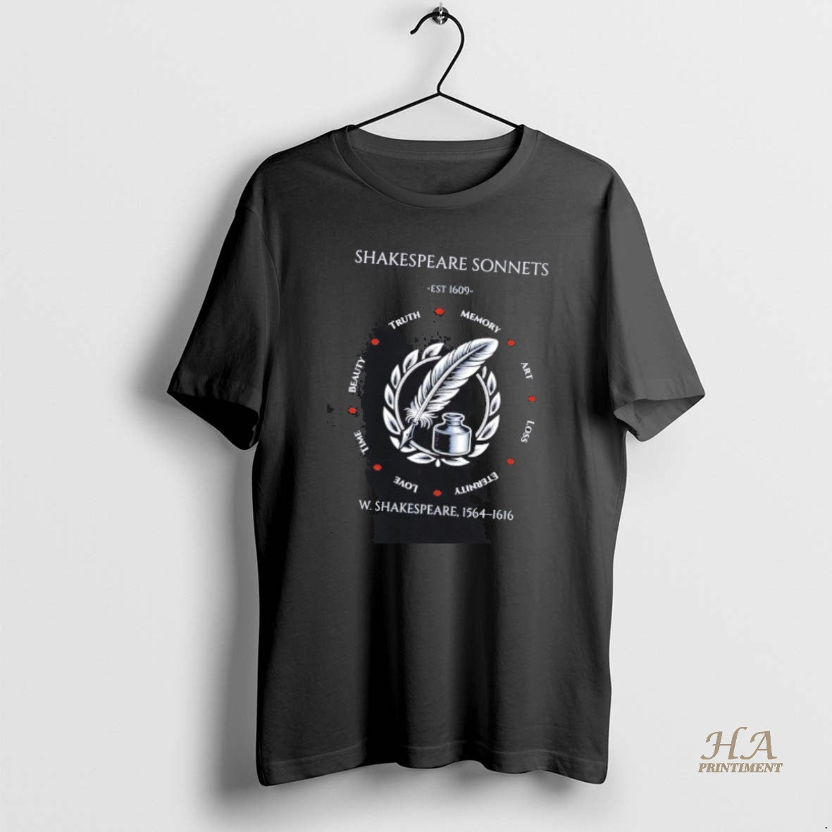 Official Shakespeare Sonnets Est 1609 Truth Memory Art Loss Eternity Love Time Beauty