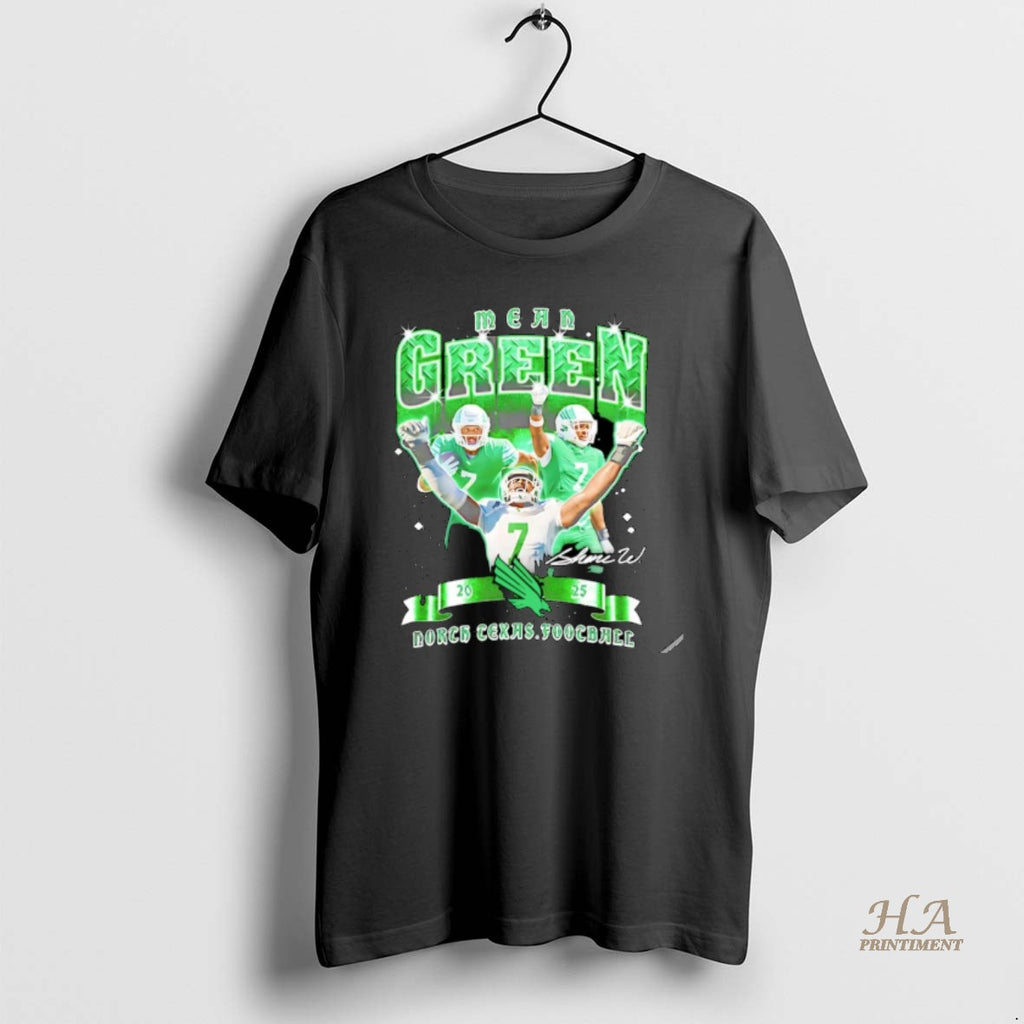 Official Shane Whitter North Texas Mean Green 2025 Signature Christmas