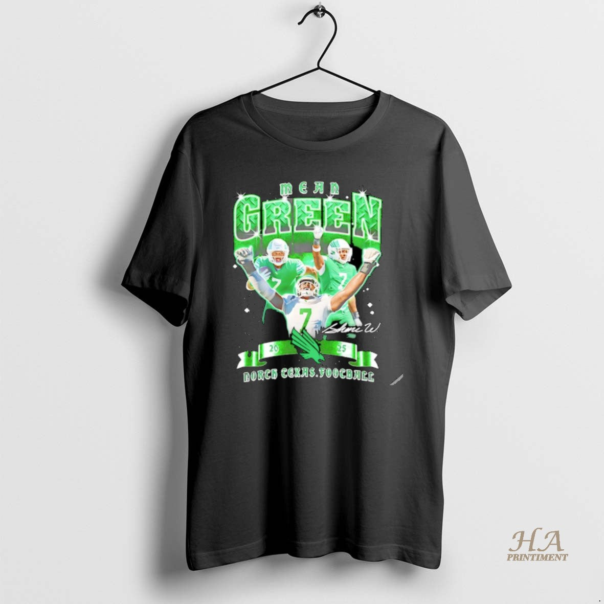 Official Shane Whitter North Texas Mean Green 2025 Signature Christmas