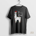 Official Sheep Santa Hat Deck The Halls Fa La La La La La Llama Merry