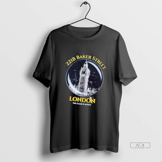 Official Sherlock 221b Baker Street London Big Ben The Game Is Afoot