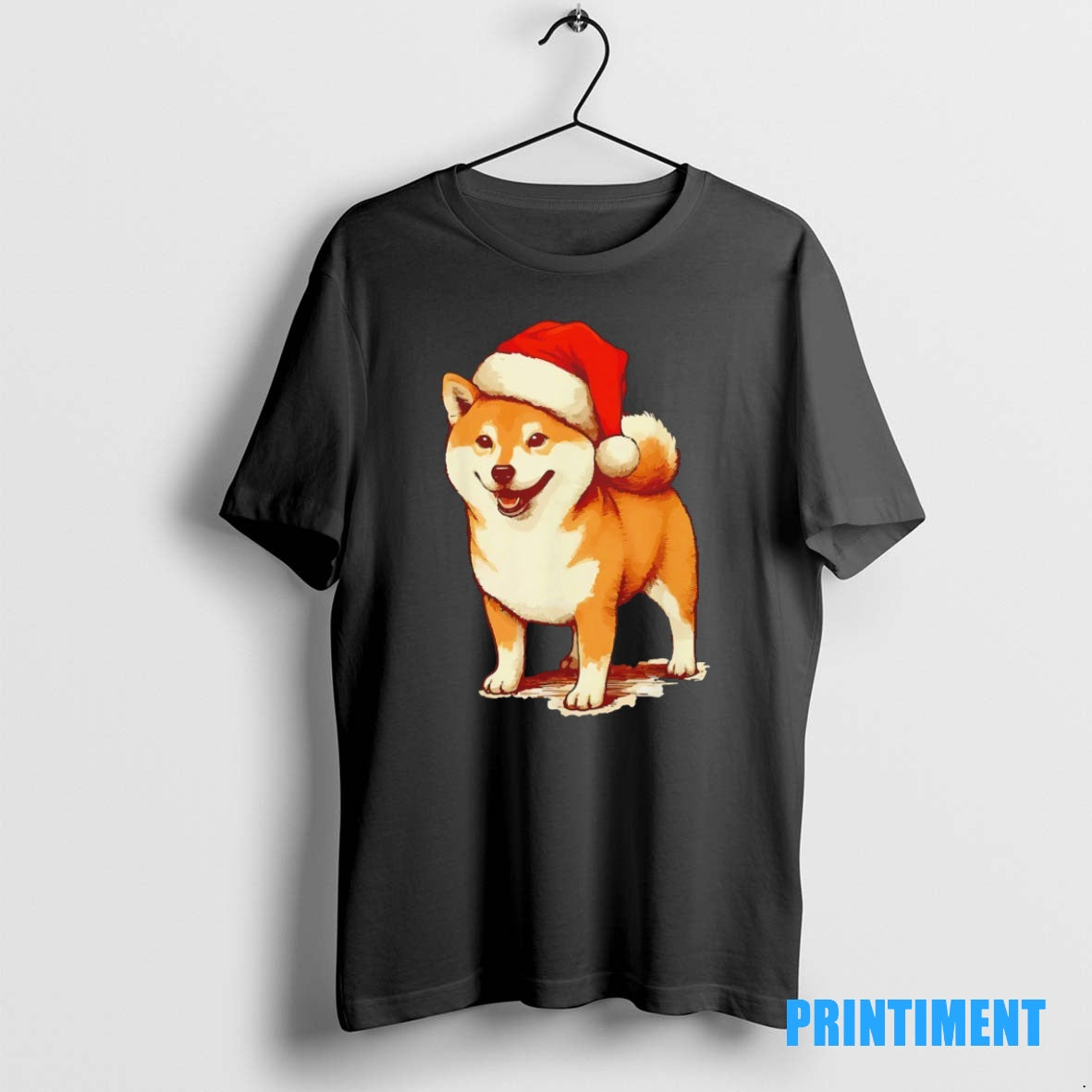 Official Shiba Inu Christmas Hat Tee Sweater