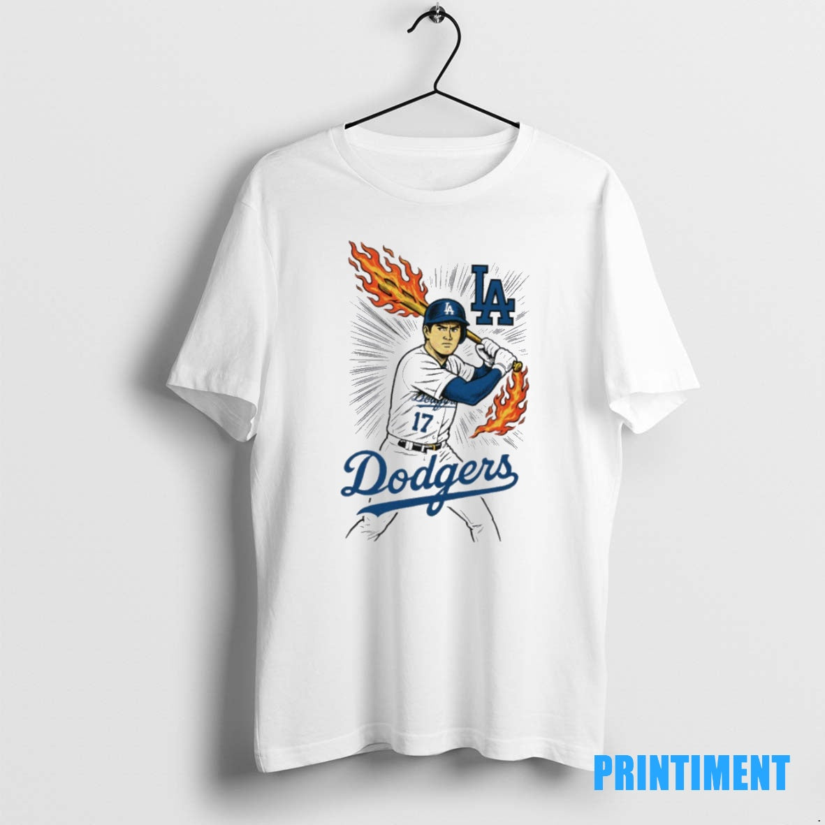 Official Shohei Ohtani 17 Mlb Los Angeles Dodgers Tee Sweater