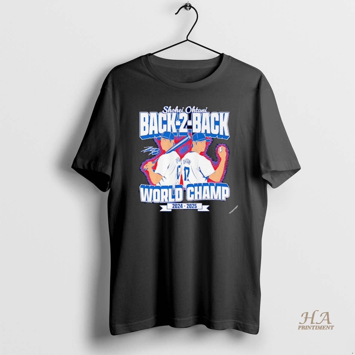 Official Shohei Ohtani 2024 2025 Back To Back World Champs Christmas
